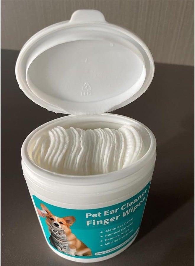 Swejos Finger Wet Wipes - 50 Disposable Pet Wipes for Cats & Dogs - Non-Woven Dog Ear Cleaning Finger Wipes, Cat Dental Care, Eye & Paws Cleaning Wet Wipes for Dogs & Cats - Image 4